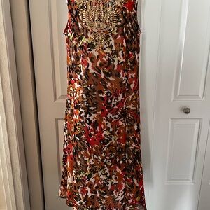 Embellished Multicolor Dress